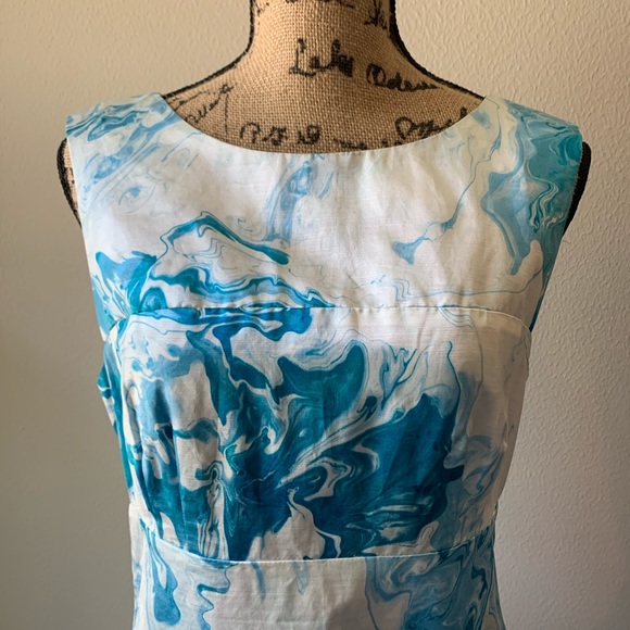 Anthropologie Maeve Marble Waters Dress - Picture 3 of 13